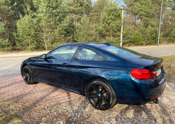 BMW Seria 4 cena 85000 przebieg: 175000, rok produkcji 2014 z Warszawa małe 172